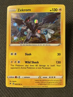 Zekrom - (Cosmos Holo) Promo 060/185 NM Pokemon TCG - Image 1