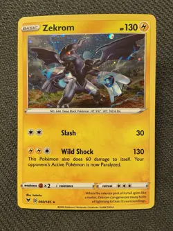Zekrom - (Cosmos Holo) Promo 060/185 NM Pokemon TCG - Image 2