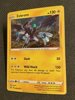 Zekrom - (Cosmos Holo) Promo 060/185 NM Pokemon TCG - Image 3