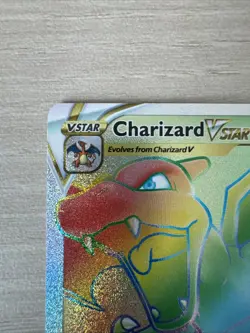 🔥Pokemon Charizard VSTAR Rainbow Secret Rare Brilliant Stars 174/172 NM🔥 - Image 2