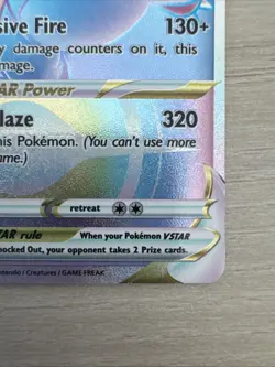 🔥Pokemon Charizard VSTAR Rainbow Secret Rare Brilliant Stars 174/172 NM🔥 - Image 5