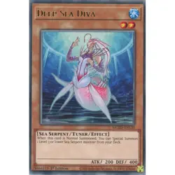 Yugioh Deep Sea Diva MGED-EN130 Rare 1st Edition Near Mint - Image 1