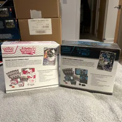 Pokemon TCG White Flare and Black Bolt Elite Trainer Box ETB Pair SEALED - Image 2