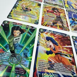 Dragon Ball Z Trading Card Game Lot - 14 Modern Cards - Holos Included - Image 3