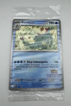 Pokemon Illustration Contest 2024 Promo Cards Sealed Complete 3-Card Set - Image 1
