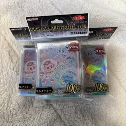 3 Set Yugioh Official Card Protector Mulcharmy 100 Sleeve Japanese NEW YCSJ 2025 - Image 1