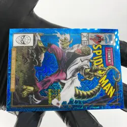 Marvel Card Lizard Blue Traxx 41-V Variant Fleer Upper Deck Masterpieces [NM] - Image 5