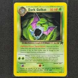 Dark Golbat - 24/82 - Rare - Team Rocket - Pokemon Card - MP - Image 1