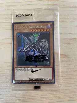 Yu-Gi-Oh! x NIKE Red-Eyes Black Dragon 2025 Promo Card NKC1-EN00 Exclusive - Image 1