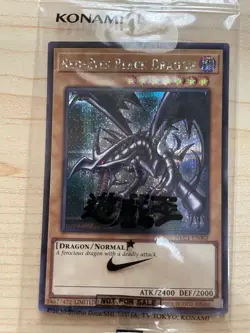 Yu-Gi-Oh! x NIKE Red-Eyes Black Dragon 2025 Promo Card NKC1-EN00 Exclusive - Image 3