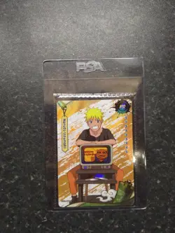 PSA Magazine X Kayou Exclusive Naruto Uzumaki SEALED Promo Card December 2025 - Image 1