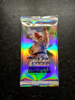 Street Fighter 2: Champion Edition Promo Card PSA Magazine Exclusive Pack SEALED - Image 1