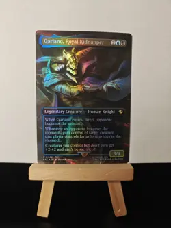 Garland, Royal Kidnapper (Borderless) Commander: Final Fantasy Foil - Image 1