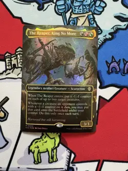 The Reaper, King No More x1 Mtg Foil Borderless Lorwyn Eclipsed Commander - Image 1