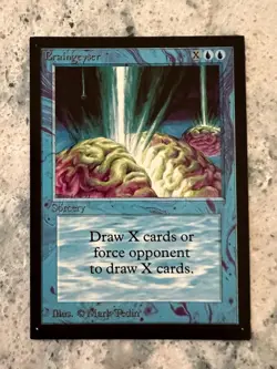 Braingeyser -Collectors Edition - NM - MTG - Magic: The Gathering - Image 1