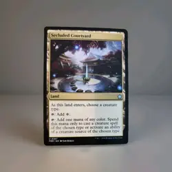 Secluded Courtyard 0372 Non Foil Uncommon Modern Horizons 3 MTG Near Mint - Image 1