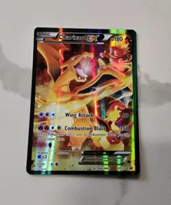 CHARIZARD EX XY121 Pokemon Black Star Promo Card RED & BLUE COLLECTION - Image 1