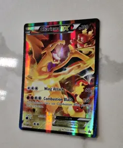 CHARIZARD EX XY121 Pokemon Black Star Promo Card RED & BLUE COLLECTION - Image 2
