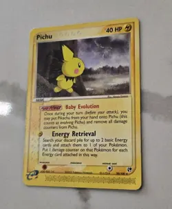 POKEMON! EX SANDSTORM! PICHU! NON-HOLO! RARE! 20/100 - Image 2
