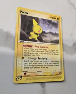 POKEMON! EX SANDSTORM! PICHU! NON-HOLO! RARE! 20/100 - Image 3