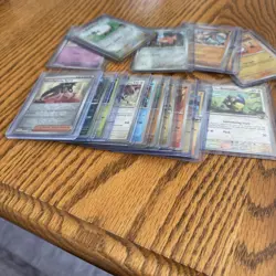Large Lot Of Pokemon Journey Together Penny Sleeved And Top Loaded - Image 2