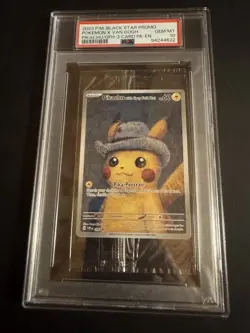 POKEMON PSA 10 SEALED VAN GOGH PIKACHU WITH GREY FELT HAT SVP 085 PROMO LOW POP - Image 1
