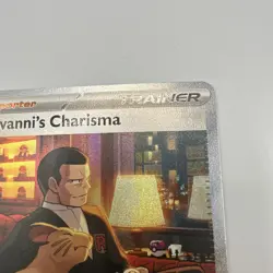 Pokemon TCG 151 Full Art Trainer Giovanni's Charisma 204/165 - Image 5