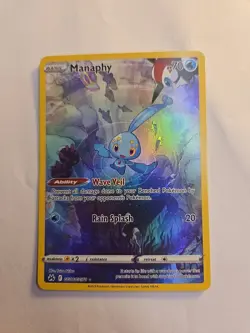 Manaphy GG06/GG70 - Crown Zenith Holo Full Art - Pokemon TCG - NM - Image 2