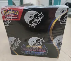 Pokemon TCG Mega Evolution Phantasmal Flames Booster Box New/Sealed - Image 1