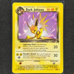 Dark Jolteon - 38/82 - Uncommon - Team Rocket - Pokemon Card - MP - Image 1