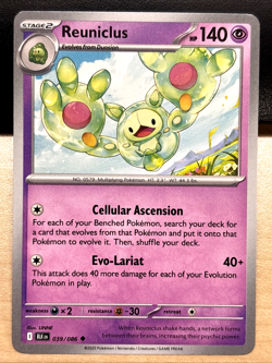 Pokemon Scarlet & Violet Black Bolt 039 Reuniclus UNCOMMON - Image 1