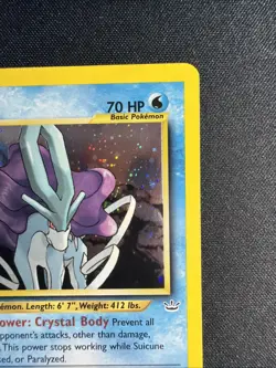 Suicune Neo Revelation 14/64 Holo Rare Pokemon - Image 3