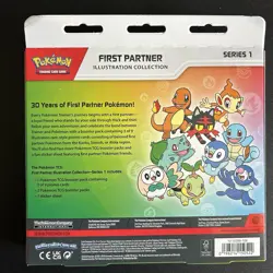 Pokemon TCG First Partner Illustration Collection Series 1 - Sealed - Image 2
