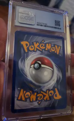 2004 Pokemon Team Aqua's Sharpedo EX Team Magma Vs Aqua Holo Rare 5/95 CGC 9 - Image 4