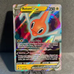 Rotom VSTAR 046/159 Holo Crown Zenith Pokemon NM - Image 1