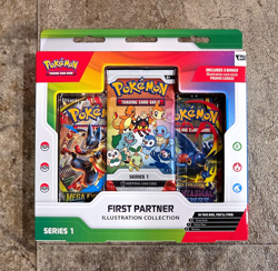Pokemon TCG First Partner Illustration Collection Series 1 New Sealed - Image 1