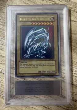 YuGiOh ARS 10 GEM MINT SDK-001 1st Edition Blue Eyes White Dragon ASIAN ENGLISH - Image 1