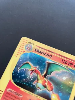 2002 Pokemon Expedition CHARIZARD 6/165 Holo Rare - WOTC - LP/EX - Authentic - Image 2