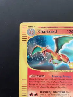 2002 Pokemon Expedition CHARIZARD 6/165 Holo Rare - WOTC - LP/EX - Authentic - Image 3
