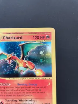 2002 Pokemon Expedition CHARIZARD 6/165 Holo Rare - WOTC - LP/EX - Authentic - Image 4