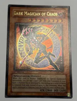 Yu-Gi-Oh - DARK MAGICIAN OF CHAOS - IOC-065 - Ultra 1st Edition LP J Reserve Mrk - Image 1