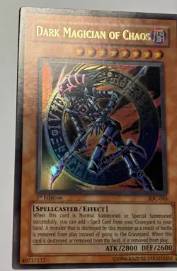 Yu-Gi-Oh - DARK MAGICIAN OF CHAOS - IOC-065 - Ultra 1st Edition LP J Reserve Mrk - Image 2