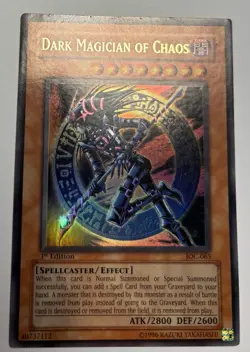Yu-Gi-Oh - DARK MAGICIAN OF CHAOS - IOC-065 - Ultra 1st Edition LP J Reserve Mrk - Image 3