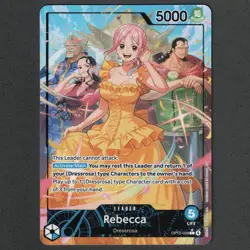 One Piece TCG Rebecca Leader Alt Art OP15-039 English M/NM - Image 1