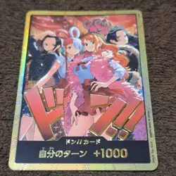 DON !! Card Nami Robin Hancock Uta Gold Heroines Edition ONE PIECE Card Japanese - Image 1