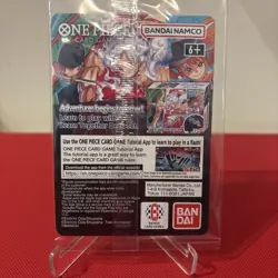 One Piece Monkey D. Luffy US College Basketball Card Rutgers Promo (sealed) - Image 3