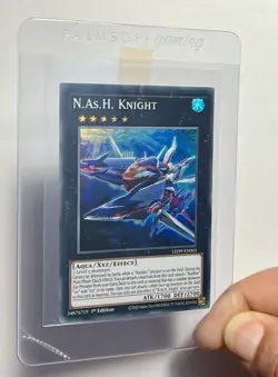 N.A.S.H. Knight LED9-EN003 (NM) Super Rare 1st Edition Yu-Gi-Oh! TCG Card - Image 3