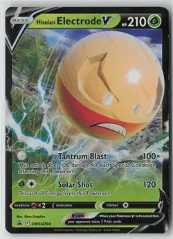 Hisuian Electrode V Promo SWSH: Sword & Shield Promo Cards SWSH294 NM - Image 1