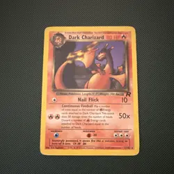 Pokemon Dark Charizard Team Rocket 21/82 MP TCG Card 2000 - Image 1