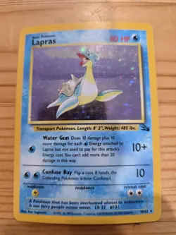 Vintage Pokemon Card Lot WOTC Holo + Team Rocket Dark Machamp Jolteon Lapras... - Image 5